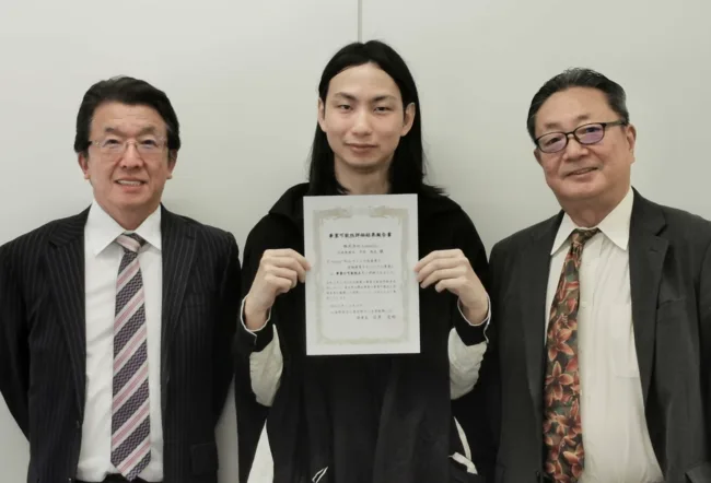 東京都中小企業振興公社の担当者とLeanGo代表の平井